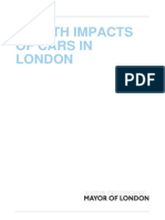 Health Impact of Cars in London