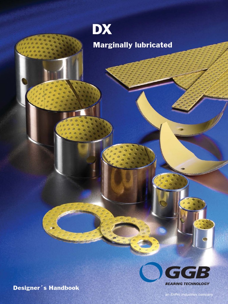 GGB DU Bearings Bearing (Mechanical) Friction