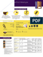 Woodtech Melamyne Gold Clear