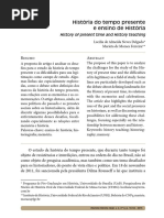 Historia do Tempo Presente  ensino de historia - Marieta de Moraes Ferreira - Artigo.pdf