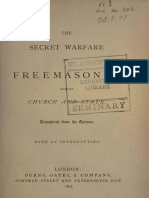 The Secret Warfare of Freemasonry PDF