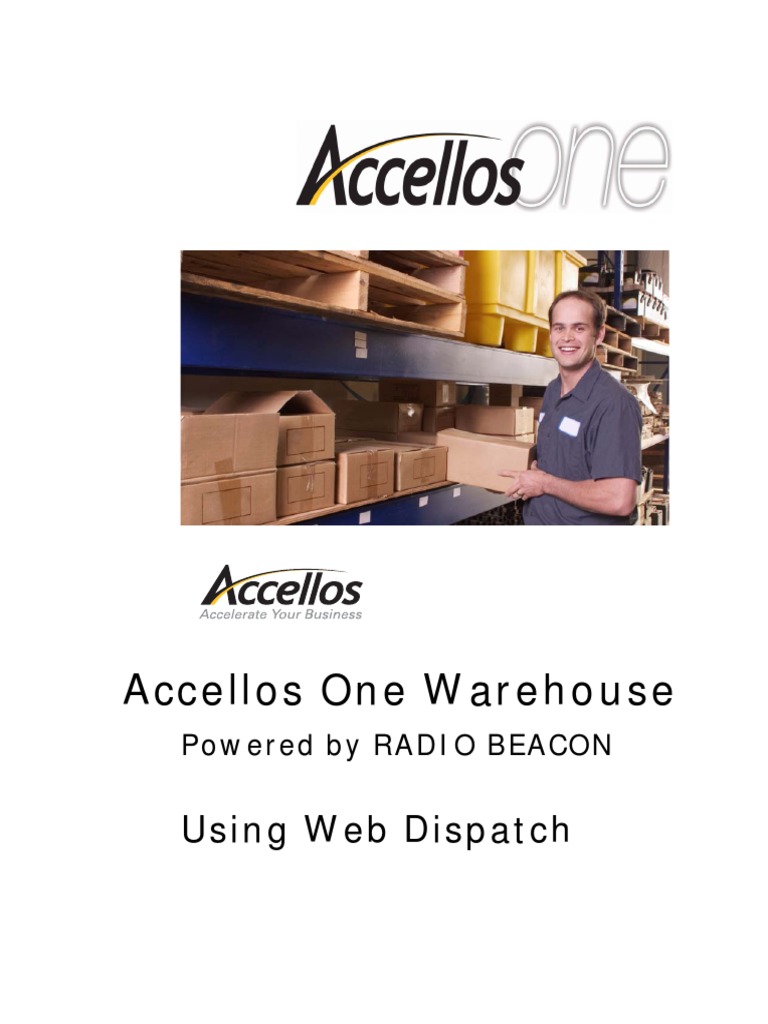 Accellos - Guide - WebDispatch - Manual | Hyperlink | Login