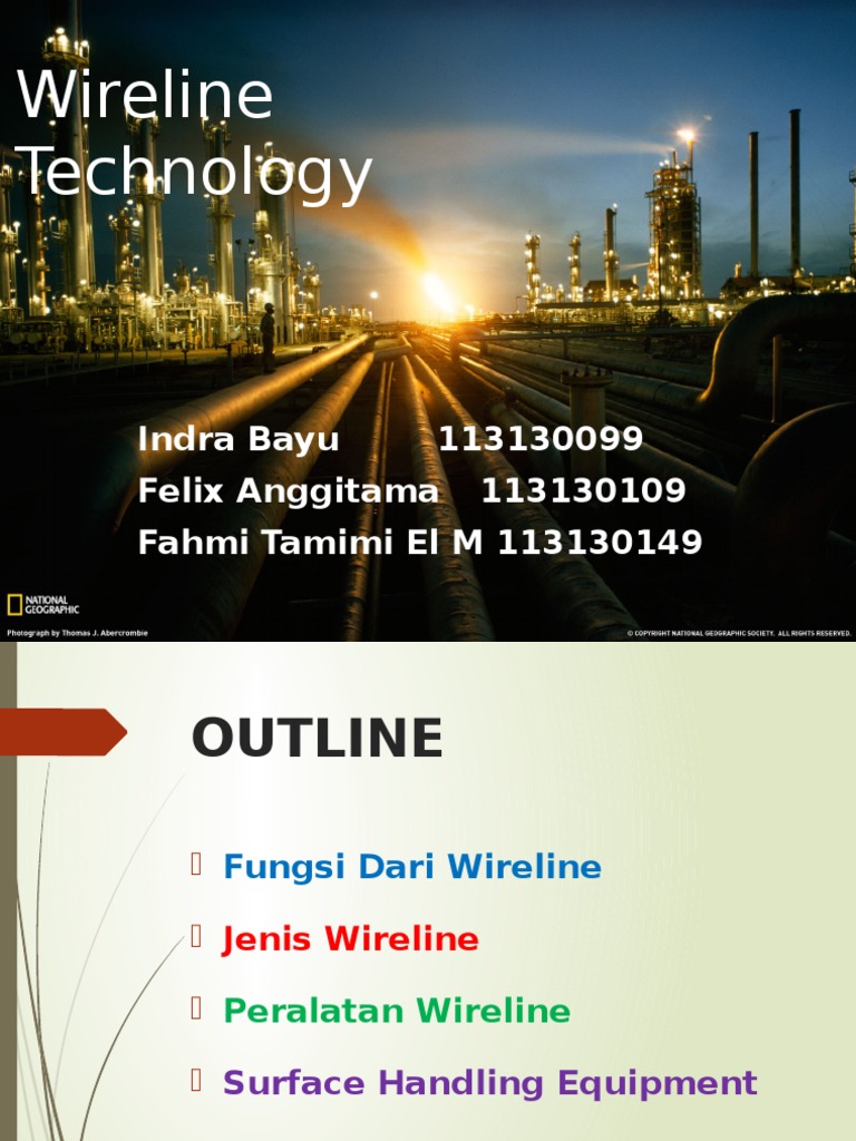 Teknologi Wireline: Fungsi dan Peralatan | PDF