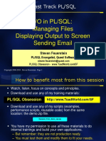 IO in PLSQL