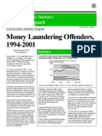 Special Report: Money Laundering Offenders, 1994-2001