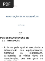  Tipos Manutenção em Edifícios 