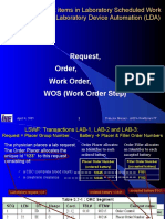 Request Order Work Order