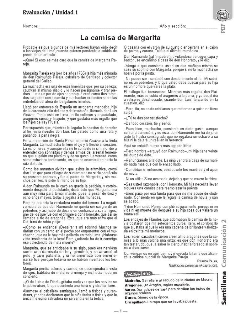 La Camisa de Margarita Humor Ficción y literatura