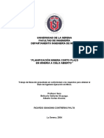 Planificacion Minera Corto Plazo Rajo PDF