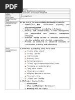 COTM - 4222 Course Outline