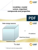 Perovskites Crystal Structure Important Compounds Properties