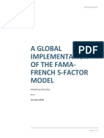 Global Fama French Model Specification