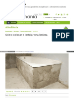 Cómo Colocar e Instalar Una Bañera