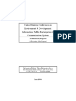 UNCED Information, Public Participation & Communication System