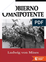 Ludwig von Mises - Gobierno omnipotente