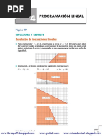 Programación Lineal Soluciones Ed Anaya