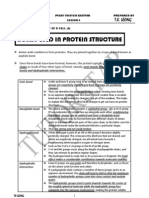 Bonds Used in Protein Structure: T.K. Leong