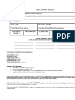 Postal Assessment Excel (August 2009)
