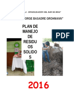 Plan de Manejo de Residuos Solidos JBG