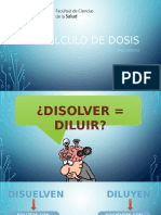 Cálculo de Dosis