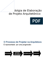 Metodoliga de Elaboração de Projeto Arquitetonico.ppt