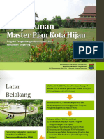 Penyusunan Master Plan Kota Hijau Tangerang