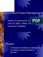 Successful Project Management Key Areas