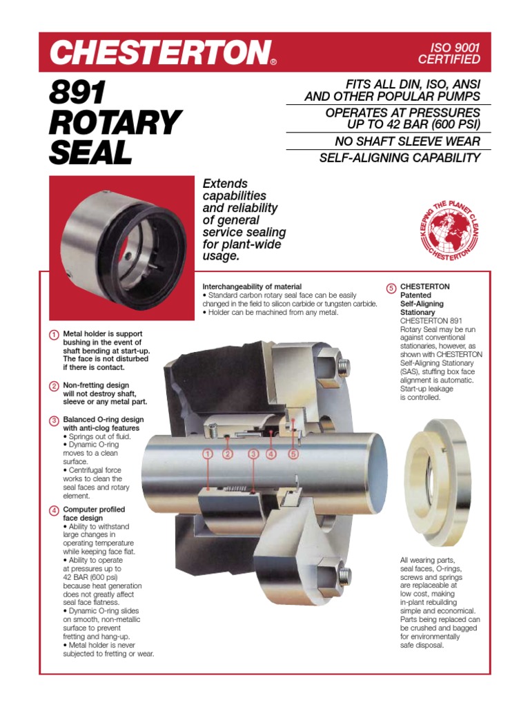 Chesterton 891 170MM RU CB/S SEAL
