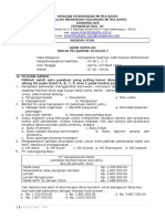 SOAL Ujian Sekolah Administrasi Perkantoran