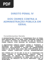 DIREITO PENAL IV - crimes contra adm.ppt