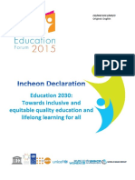 Education 2030 Incheon Declaration En