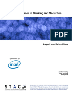 Big Data Cases in Banking and Securities: A Report From The Front Lines