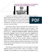 O Uso Da Palavra Soberano No Nome Do Soberano Colégio Dos Magos Praticantes