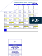 Calendario de Visitas Diciembre 2016