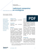 Agricultura Tradicional Campesina.-Características Ecológicas PDF