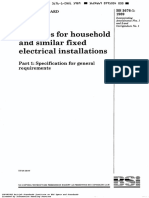 BS 3676-1 Switches For Household and Similar Fixed Electrical Installations