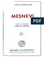 Mesnevi - Şerh, Tahirul Mevlevi 06 (3.992-5.095 NL Beytler)