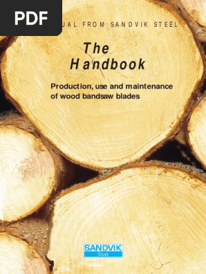 Handbook Bandsaw Blade