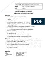 Assign2 CP2 - Clinical Portfolio