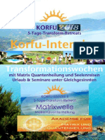 Korfu Urlaub Seminar  