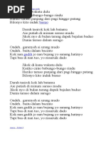 Chord Dan Lirik Mutiara Yang Hilang