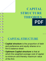 Theories of Capital Structure