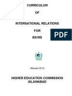 International Relations 2012-13