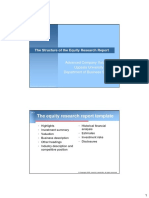 The Structure of the Equity Research Report.pdf