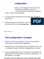 Test Configuration: ©aditya P. Mathur 2009