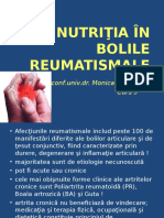 Curs 9 Nutritia in Boli Reumatismale