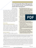 Practice Guidelines For Perioperative Blood Management PDF