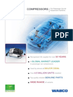 WABCO COMPRESSORS For Passenger Car Air Suspension Systems 2011
