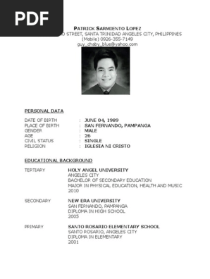 Curriculum Vitae