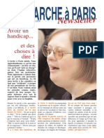 Newsletter N°15 - Juin 2008